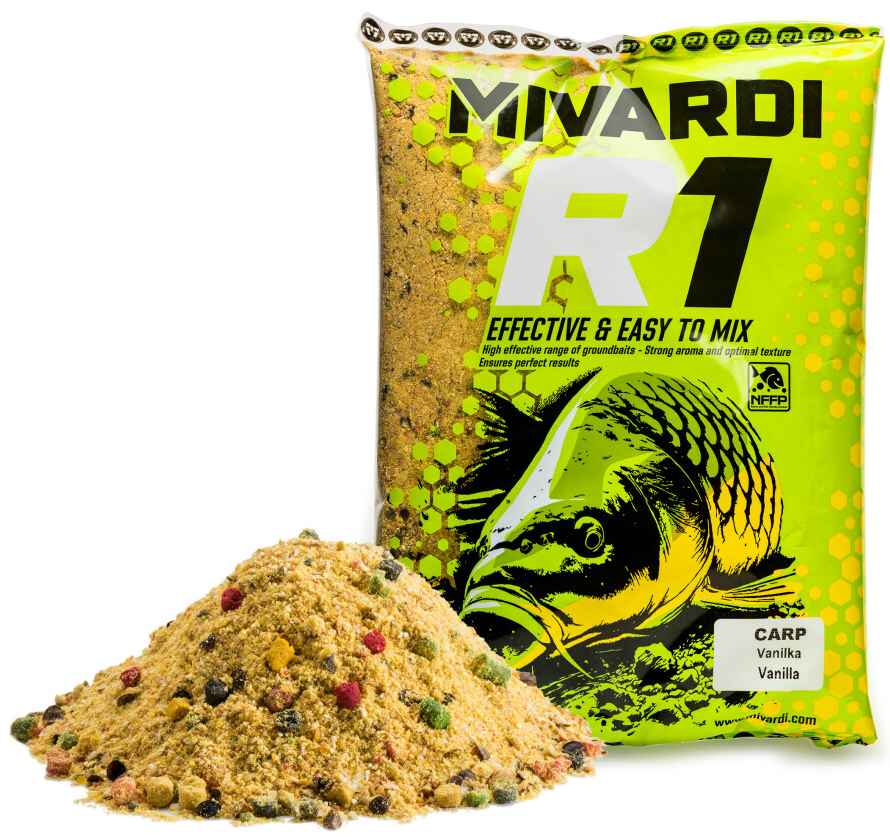 detail Mivardi krmítková směs R1 CARP 950g