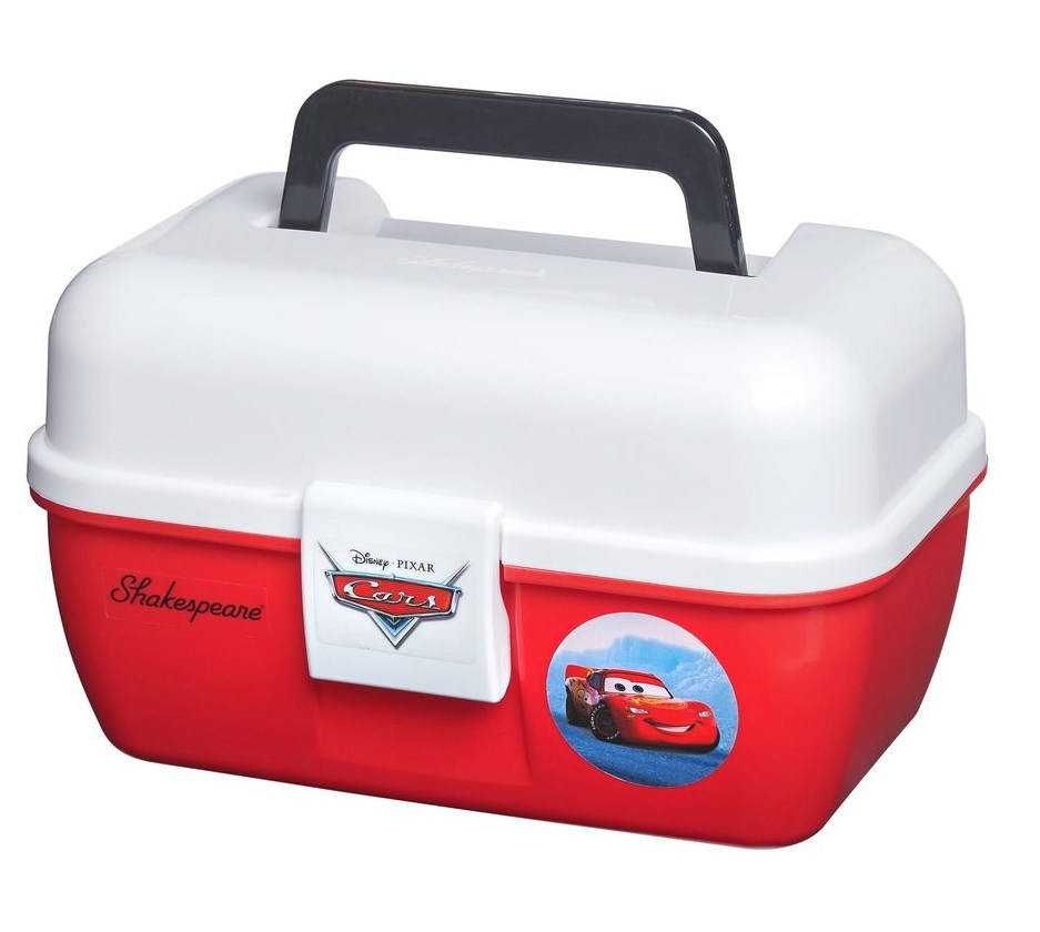 detail Shakespeare rybářský kufřík Marvel® Cars Tackle Box