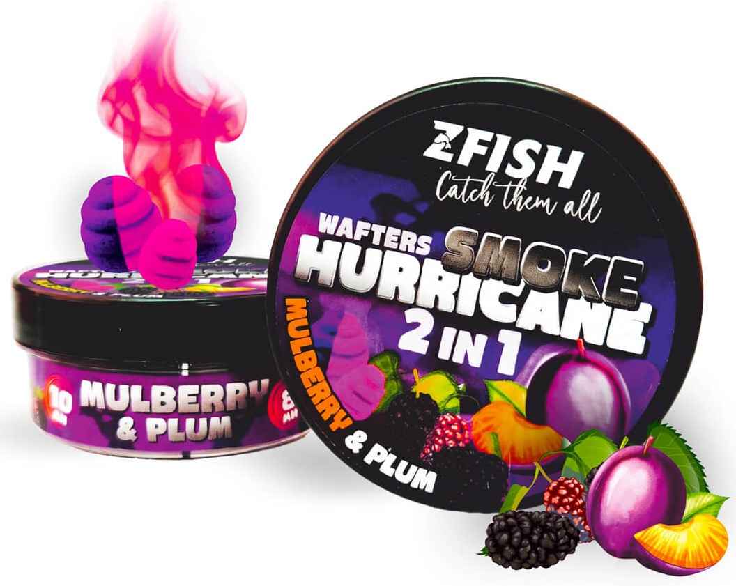 detail Zfish Smoke Hurricane Wafters 2in1 / 8 - 10mm
