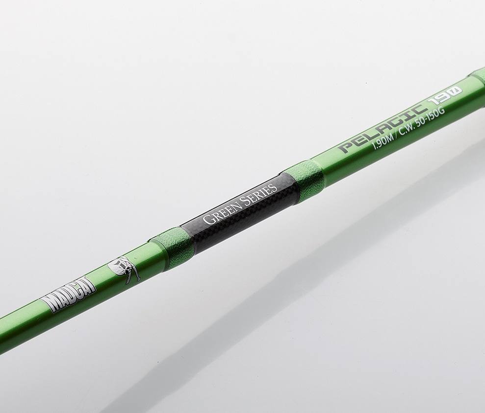 detail Madcat prut Green Pelagic 6'2
