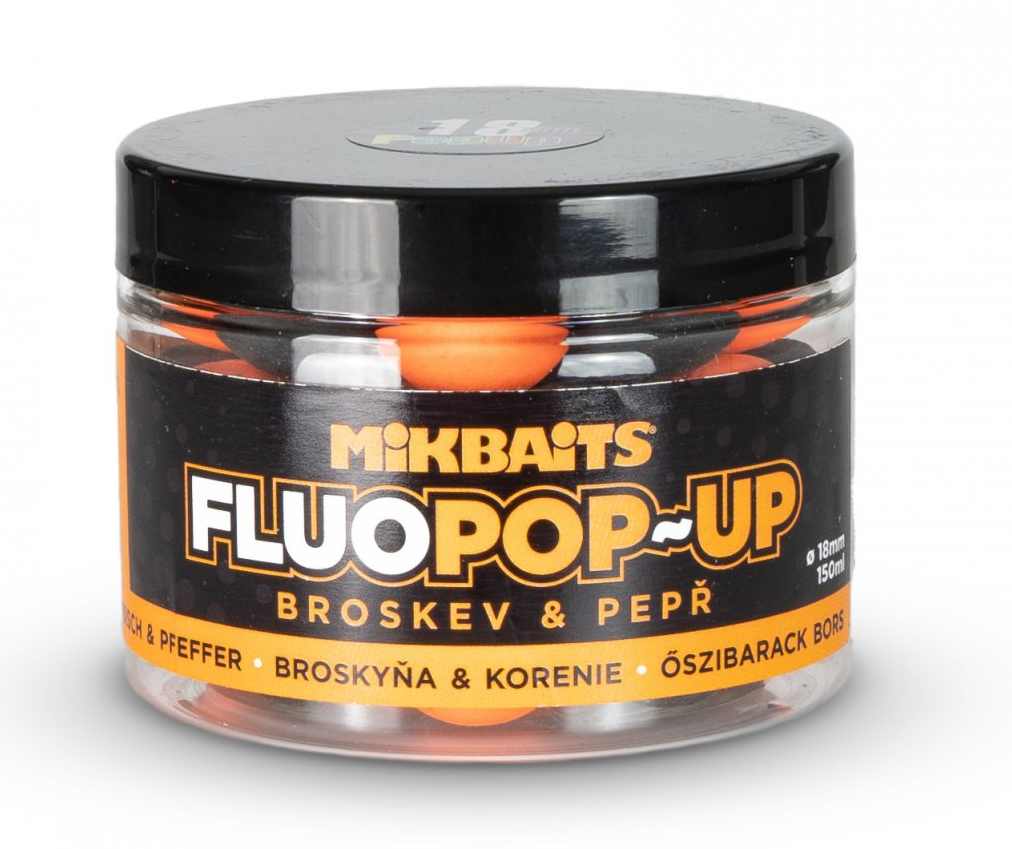 detail Mik plovoucí fluo boilie 150ml/18mm