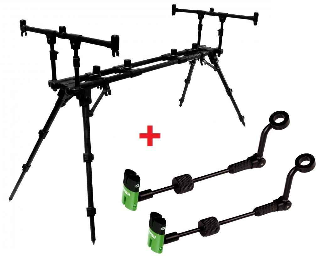 detail Zfish stojan Rod Pod Construct 3 Rods + 2x Indicator ZFX Mini