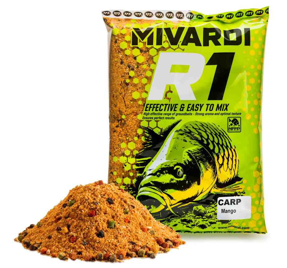 detail Mivardi krmítková směs R1 CARP - 1,40 kg