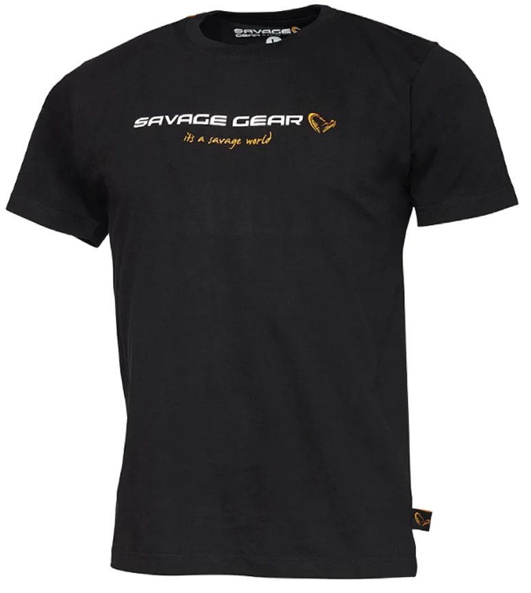 detail SavageGear dětské tričko Junior T-shirt Black Ink