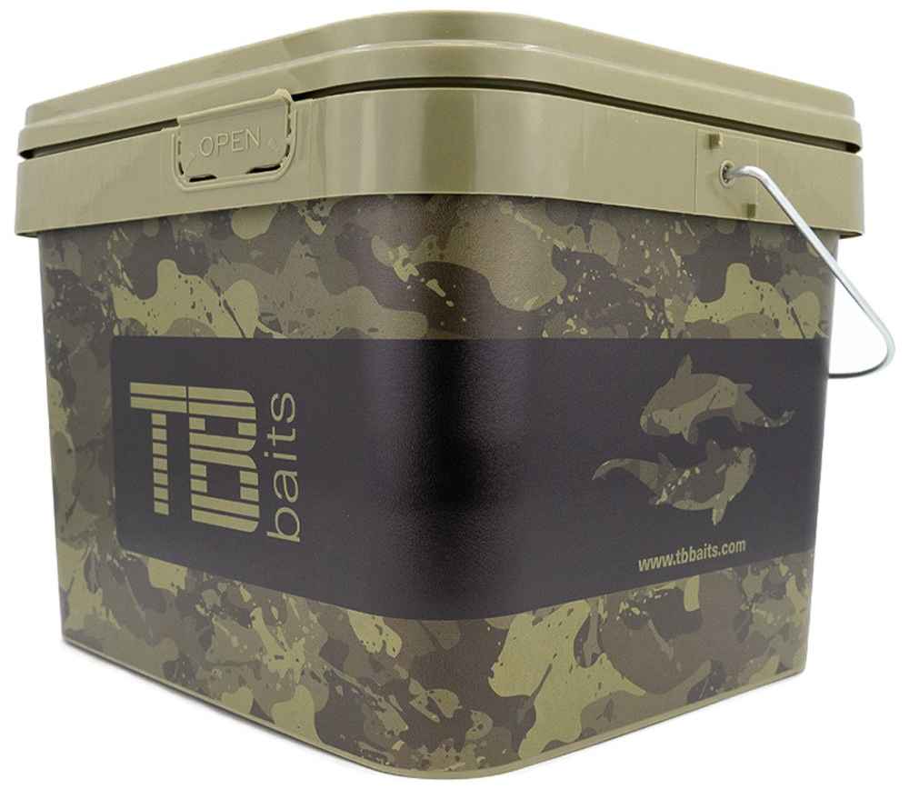 detail TB Baits kbelík Carp Camo Premium 10 L