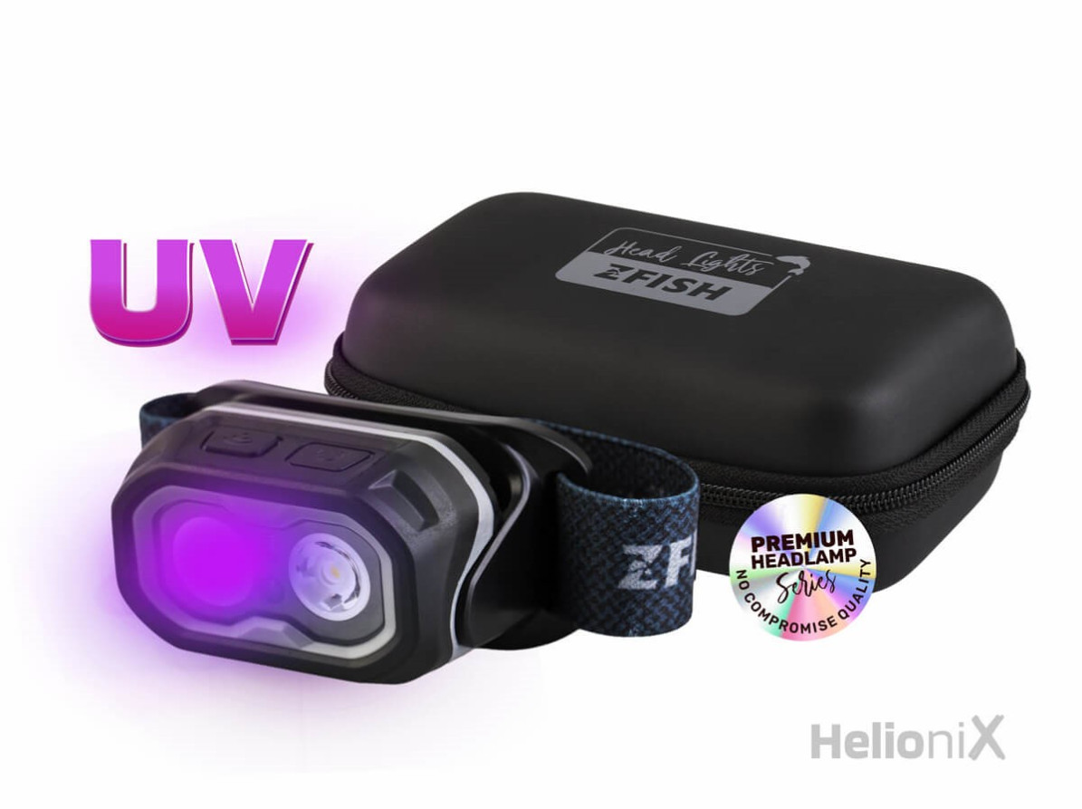 detail Zfish čelovka Helionix UV