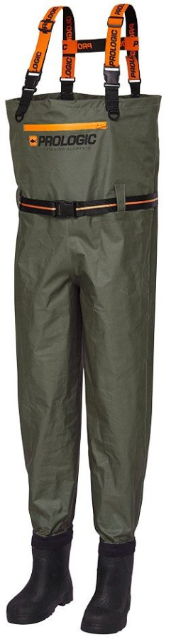 detail Prologic brodící kalhoty Inspire Chest Bootfoot Wader Eva Sole Green