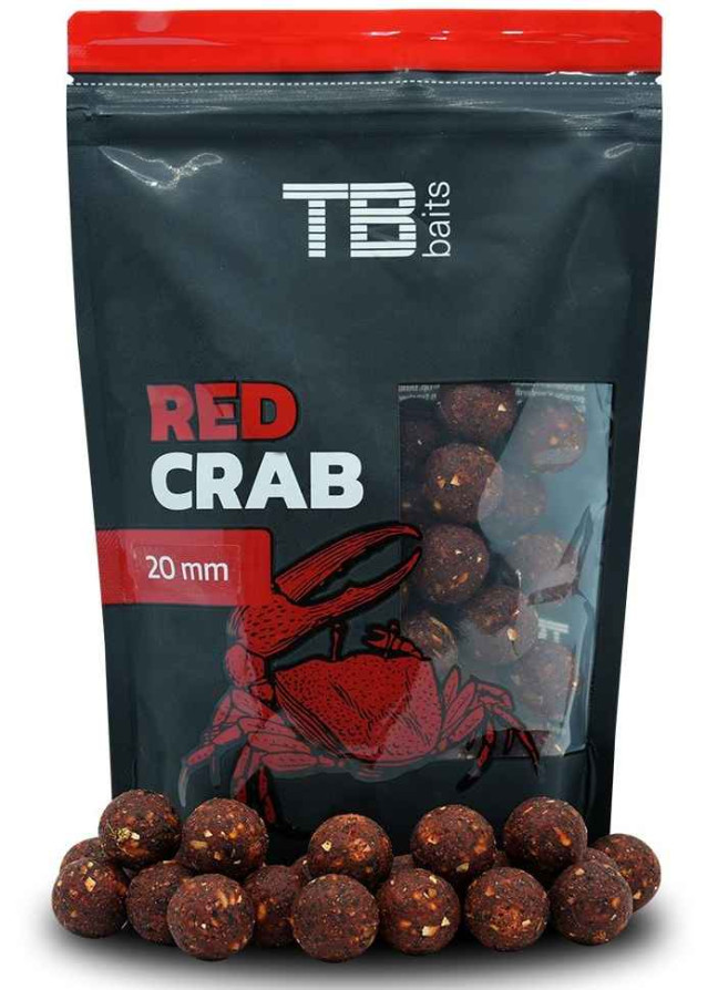 detail TB Baits Boilie Red Crab 250g