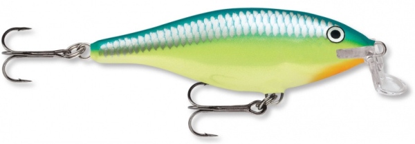 detail Rapala wobler Shallow Shad Rap 7cm