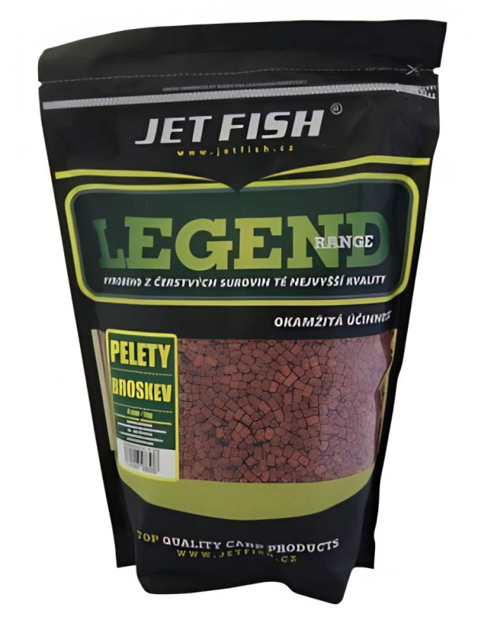 detail Jet Fish Legend Range pelety 1kg - Broskev