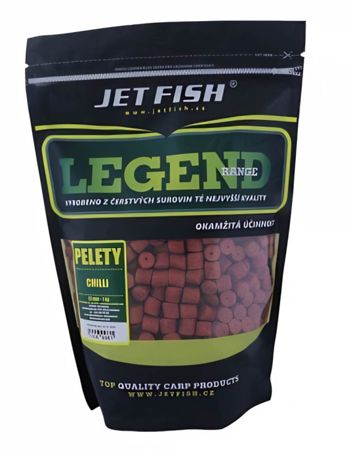 detail Jet Fish Legend Range pelety 1kg - Chilli