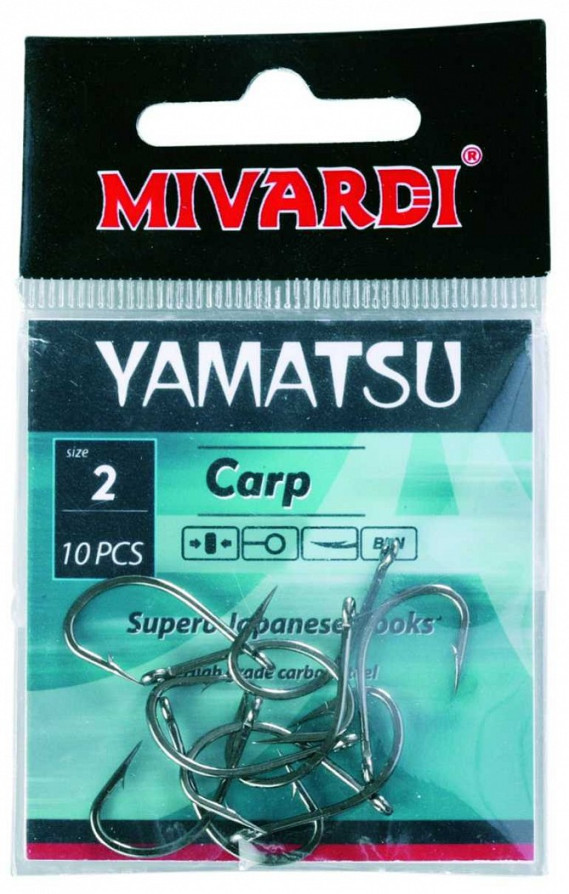 detail Háček s očkem Yamatsu Carp 10ks