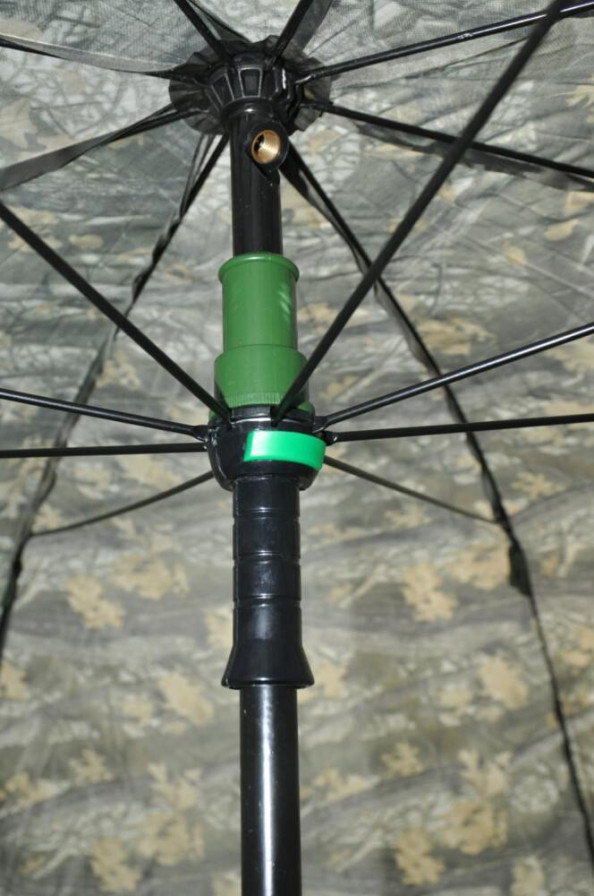 detail Mivardi kompletně zakrytý deštník PVC - Camou