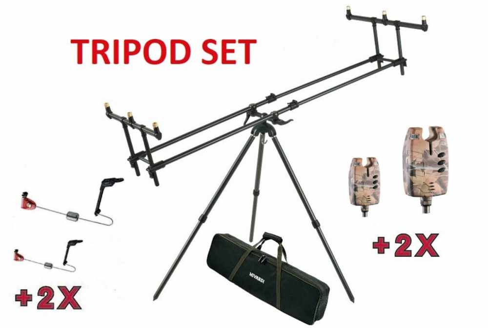 detail Mivardi AKCE - Tripod Premium + ZDARMA 2 x Hlásič EASY green & red a 2 x Swing E