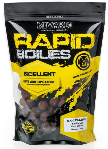 detail Mivardi Rapid Boilies Excellent 250g