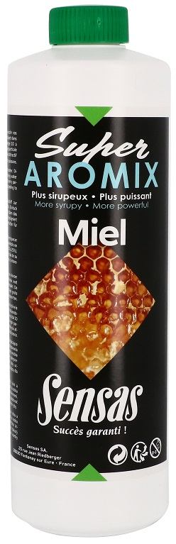 detail Sensas posilovač Aromix 500ml Miel (med)