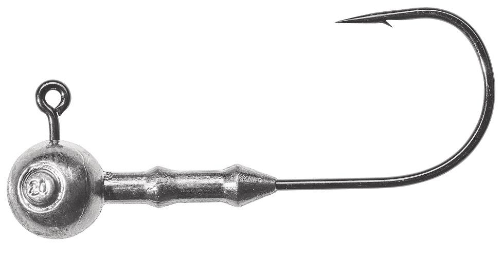 detail Gunki jiggová hlavička Jig Round Pike Long