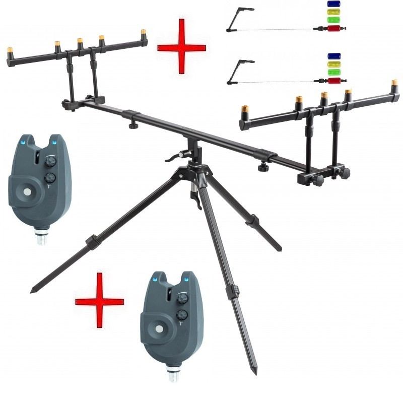 detail JAF tripod Accure Pod + hlasice+swingry