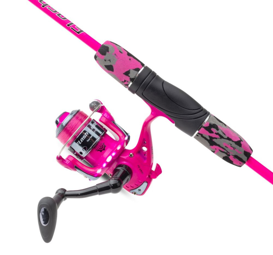 detail Rybářský prut svítícím navijákem Flashlight Stick 180cm/45g