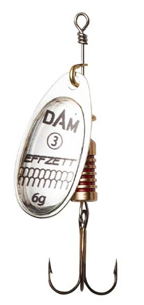 detail DAM třpytka Standard Spinner Silver