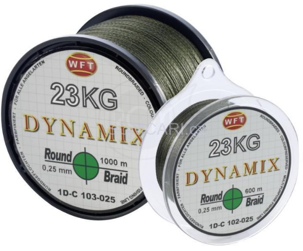detail WFT pletenka Dynamix Green 150m