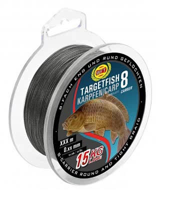 detail WFT pletenka TargetFish 8 Carp 300m