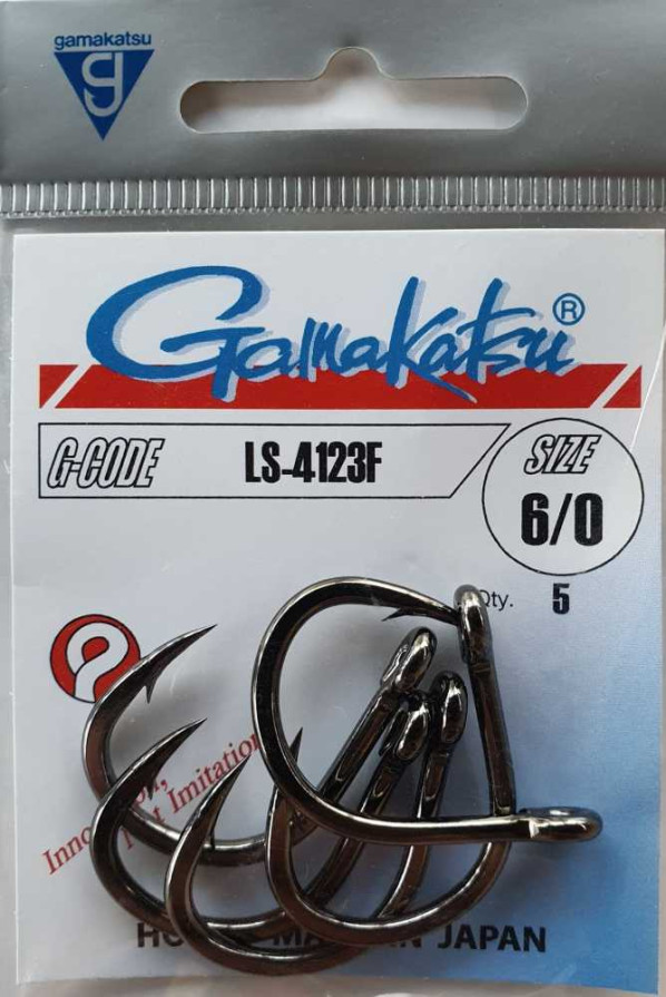 detail Gamakatsu háček LS-4123F