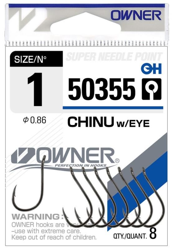 detail Owner háček s očkem 50355