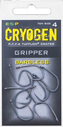 detail ESP háčky Cryogen Gripper Barbless 10ks