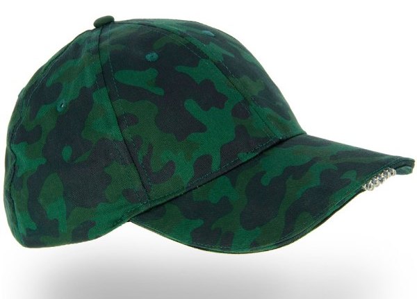 detail NGT kšiltovka Camo Cap Led Lights