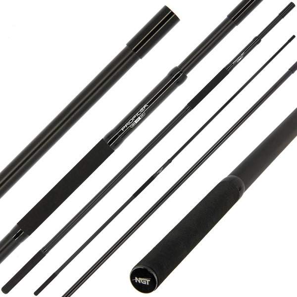 detail NGT podběráková tyč Profiler Specimen Net Handle 1.8m