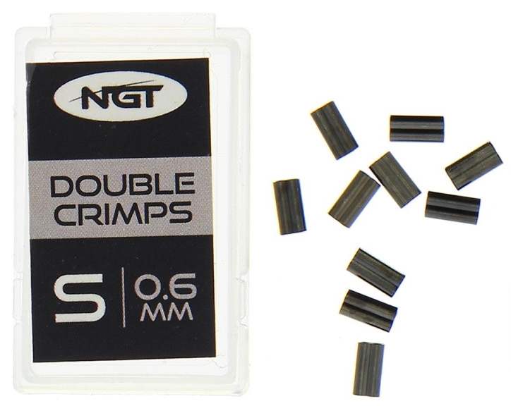 detail NGT krimpovací spojky Spare Crimps 10ks