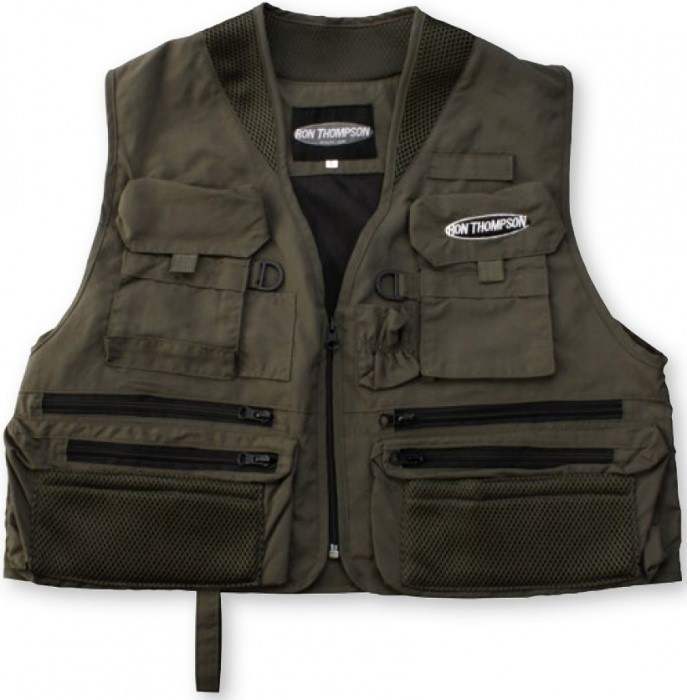 detail RT vesta Ontario Fly Vest Dusty Olive