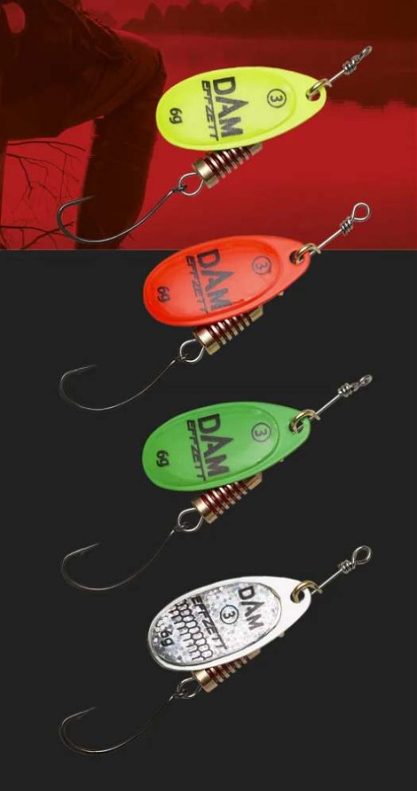detail DAM třpytka Trout Spinner Assortment 6g set 4ks