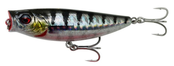 detail SG wobler 3D Minnow Pop Walker 8cm