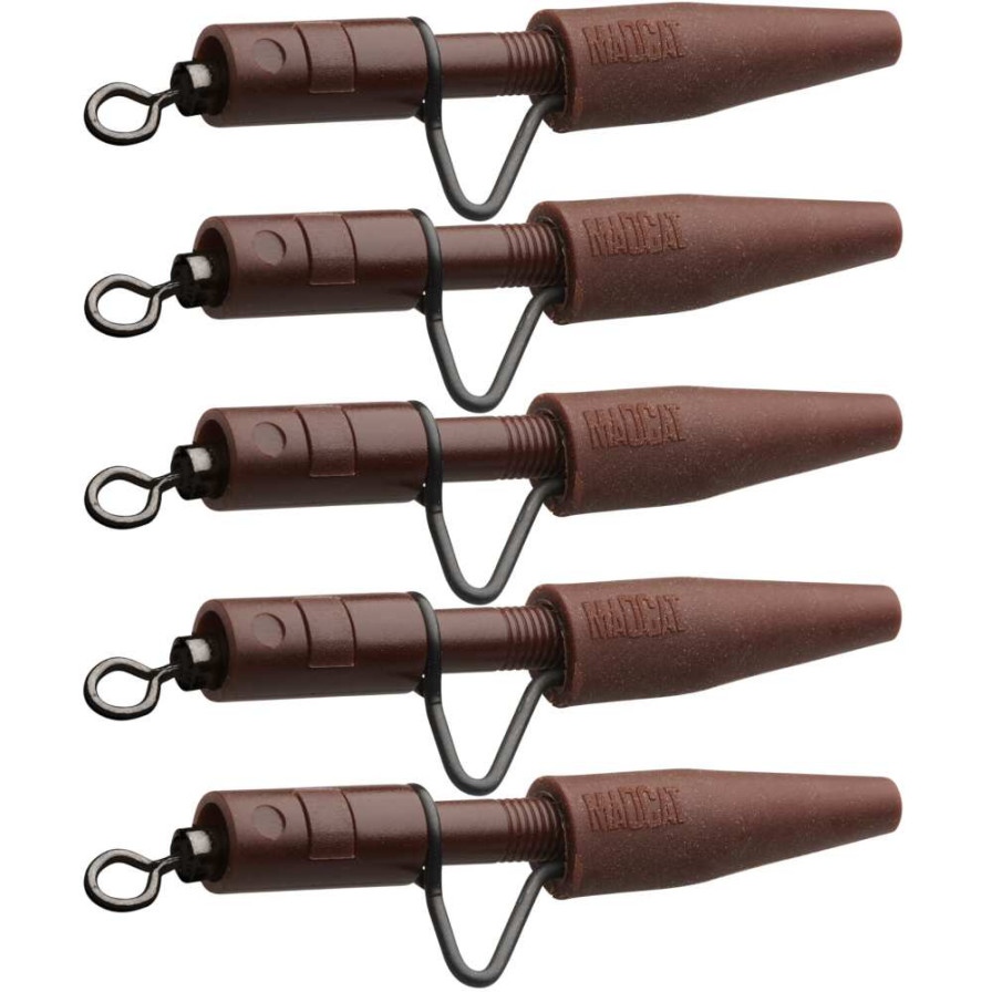 detail MadCat Safety Lead Clip XXL Brow 5ks