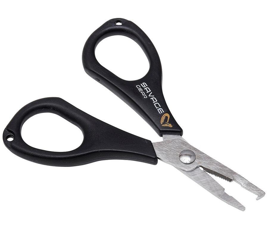 detail SavageGear Braid and Splitring Scissors 11cm