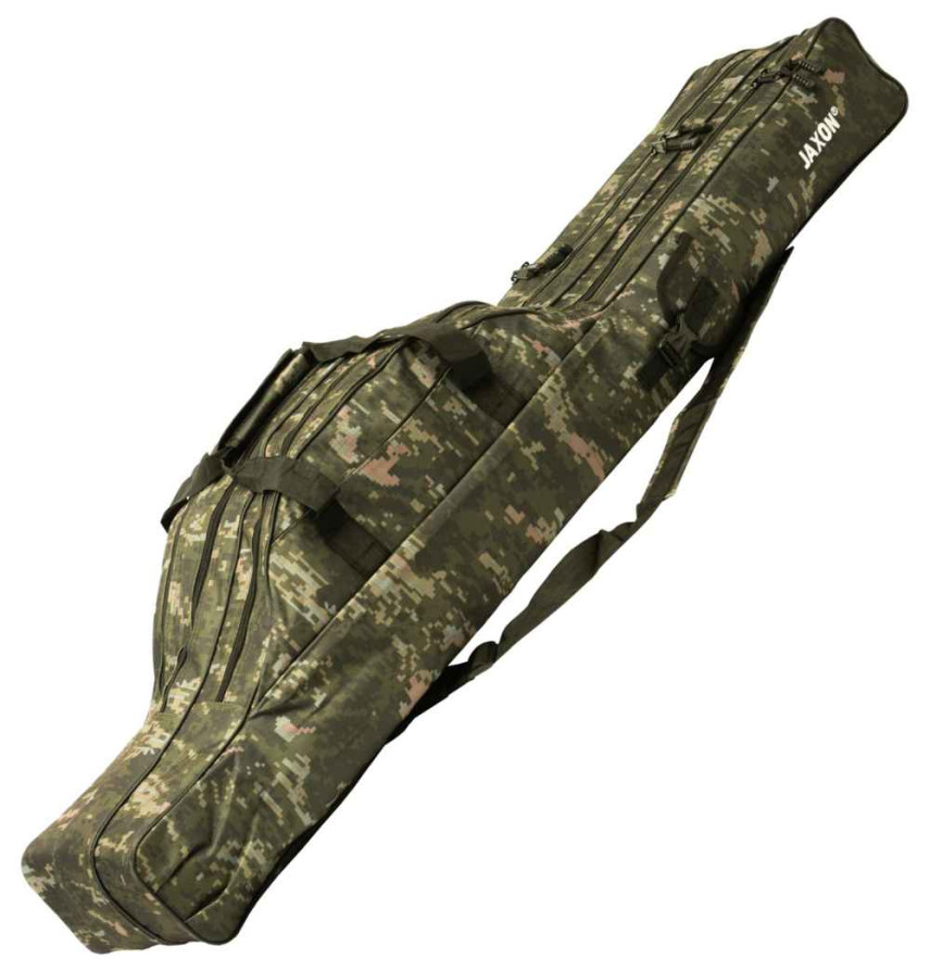 detail Jaxon pouzdro na pruty CAMO 3 komory XRT 135cm