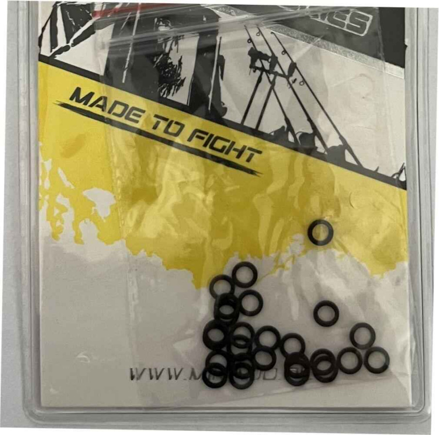 detail Mikado kroužky Rig Ring Black Mat - 25ks