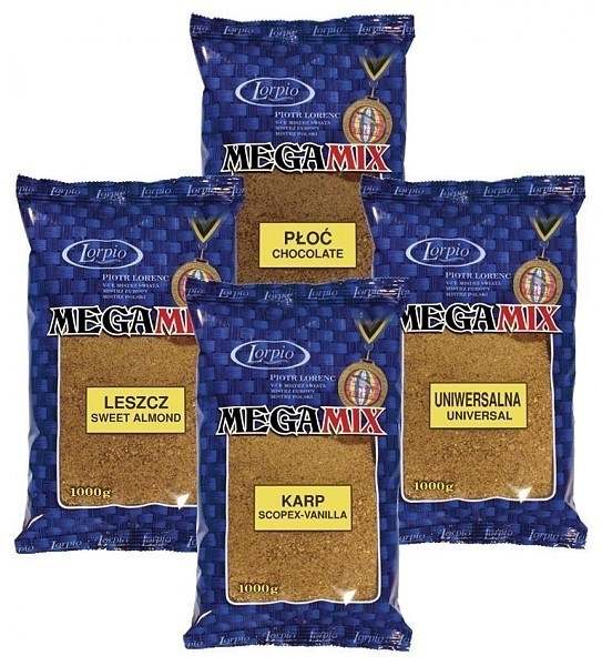 detail Lorpio krmení Megamix 3000g