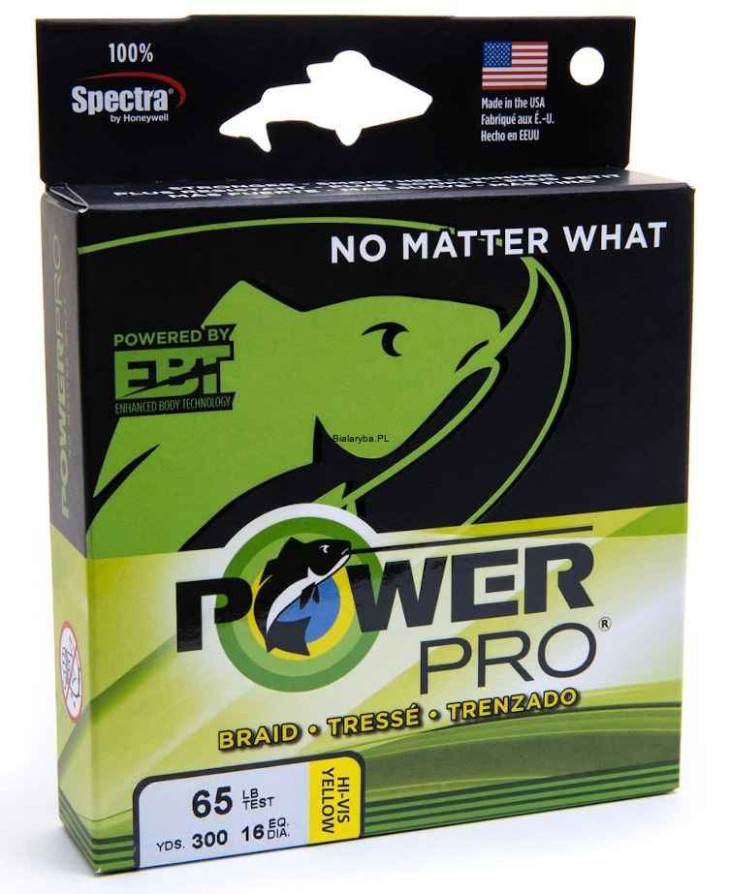 detail Power Pro pletená šňůra Moss Green 135m