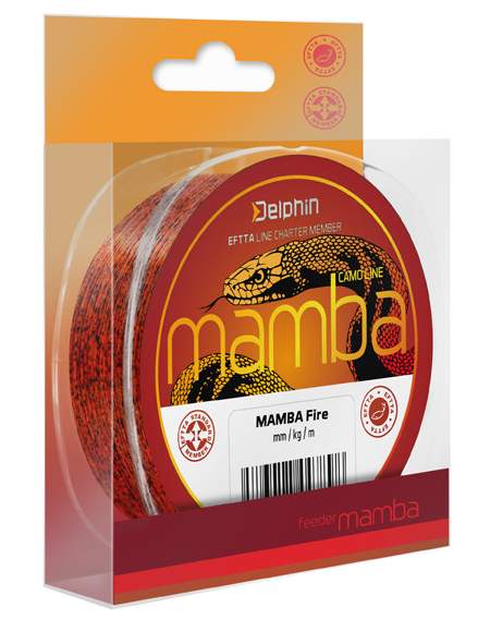 detail Delphin vlasec MAMBA Feeder / Fire 300m