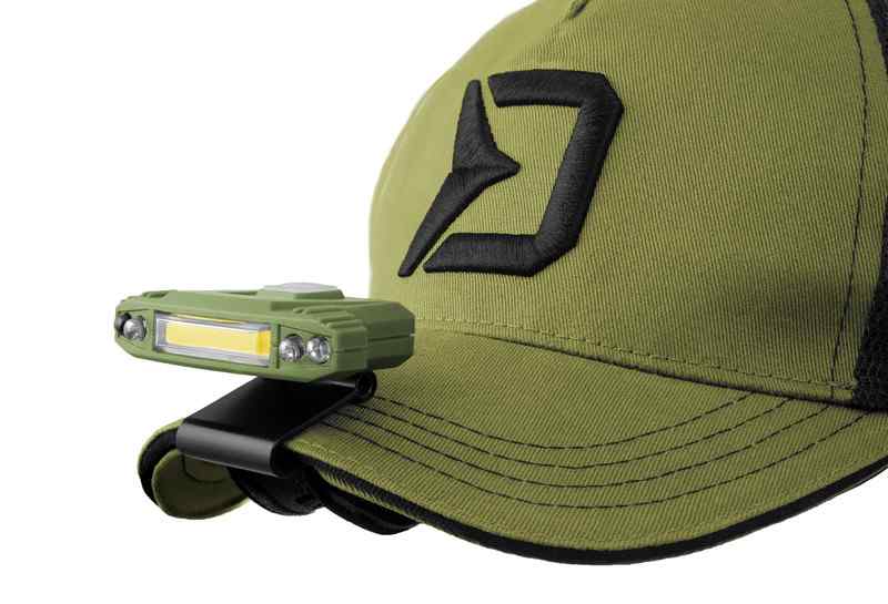 detail Delphin čelová lampa RAZOR USB