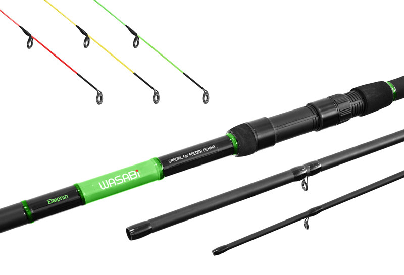 detail Deplhin prut Wasabi Feeder 360cm