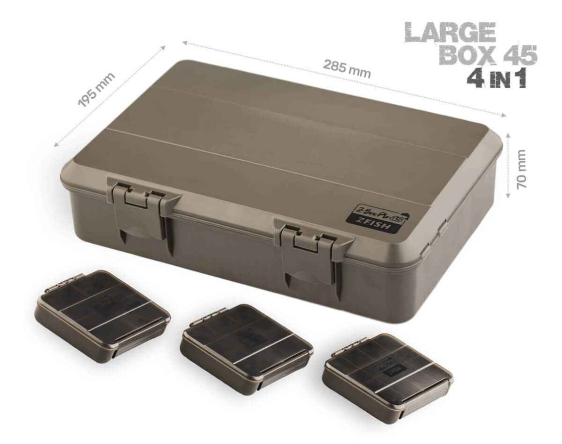 detail Zfish organizér Z-Box PRO 45 (4v1)