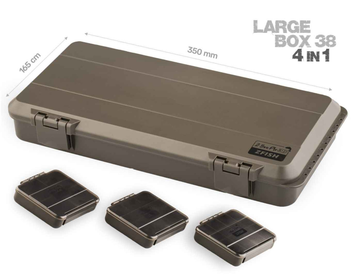 detail Zfish organizér Z-Box PRO 38 (4v1)