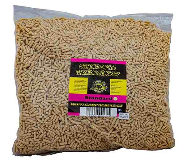 detail Granule pro bazénové ryby standard 500g