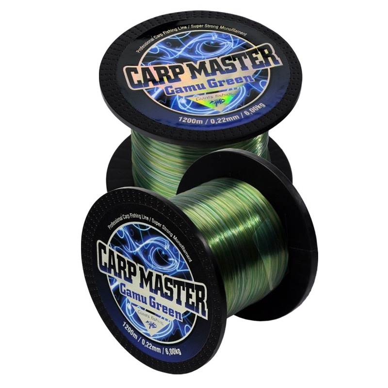 detail GF vlasec Carp Master Camou Green 1200m