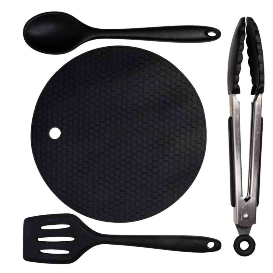 detail GF sada silikonového náčiní s podložkou Eazi Utensil Set