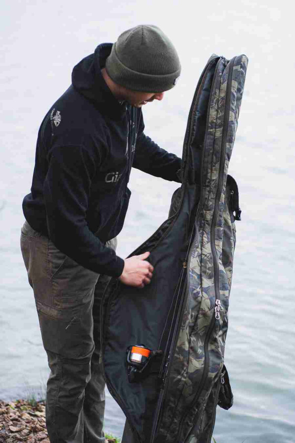 detail GF pouzdro na pruty Rod Holdall Luxury 2 Rod 12ft (210cm)